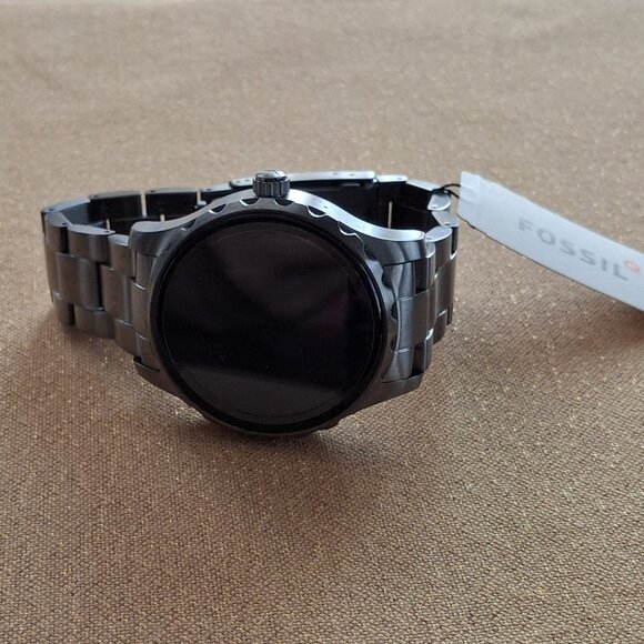 FOSSIL Q Marshal Gen 2 Smartwatch Smoke Gunmetal Stainless Steel 45mm FTW2108 - Picture 11 of 16